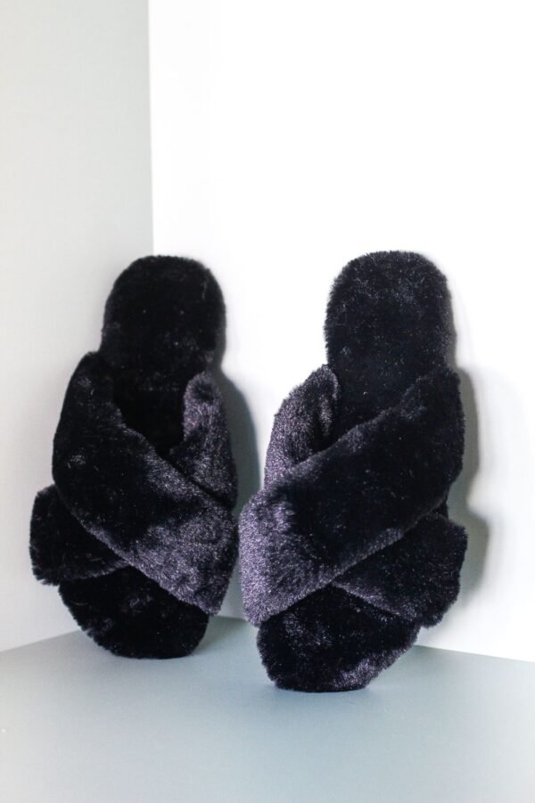 PANTUFA CHINELINHO PRETO - Imagem 2