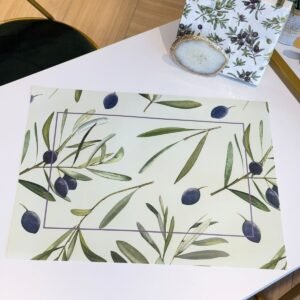 KIT COM 24 LUGARES AMERICANOS DESCARTÁVEIS OLIVEIRA